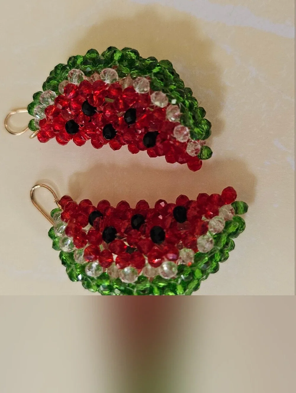 Watermelon Slice Earrings